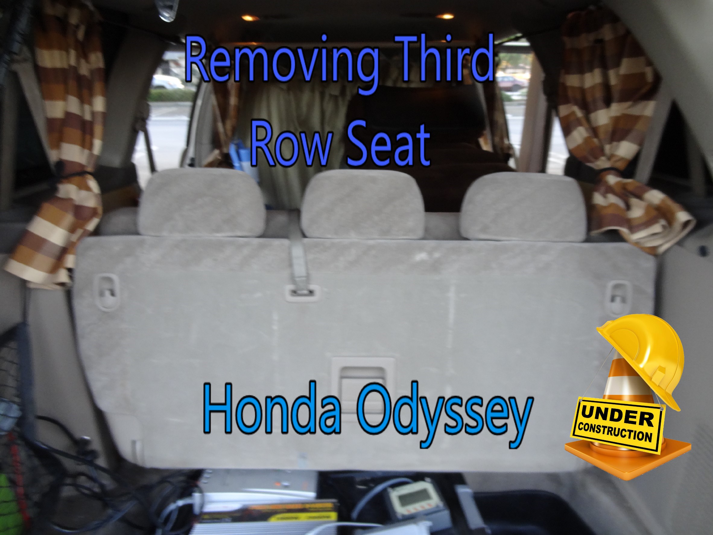 removing third row seat honda odyssey
