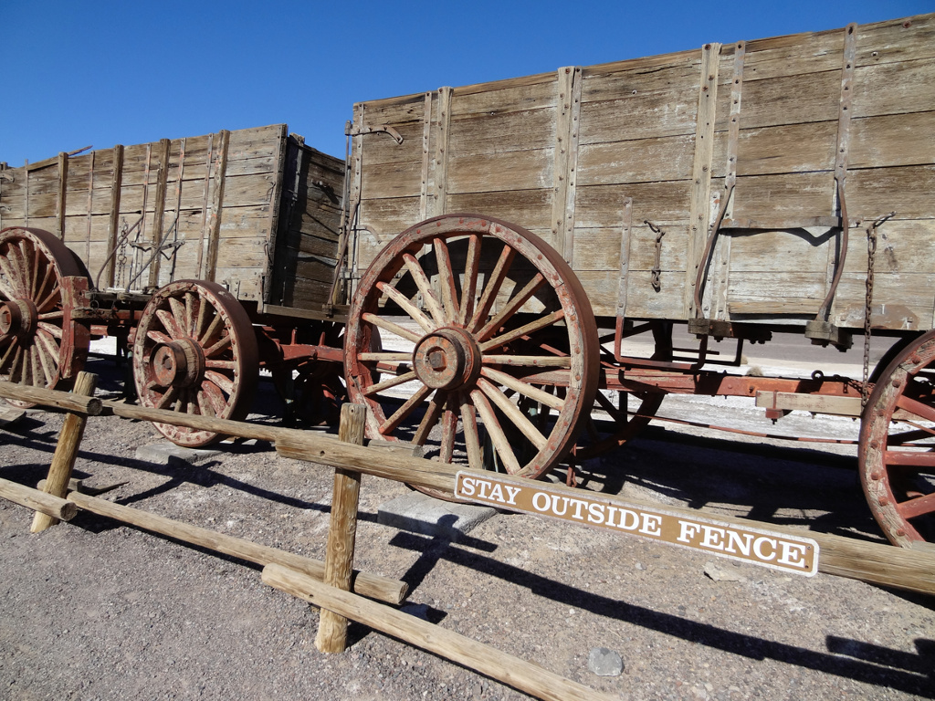20-mule team wagon